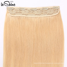 Human Hair 100% Remy Virgin Hair Single Donor One Piece Clip In Hair Extension